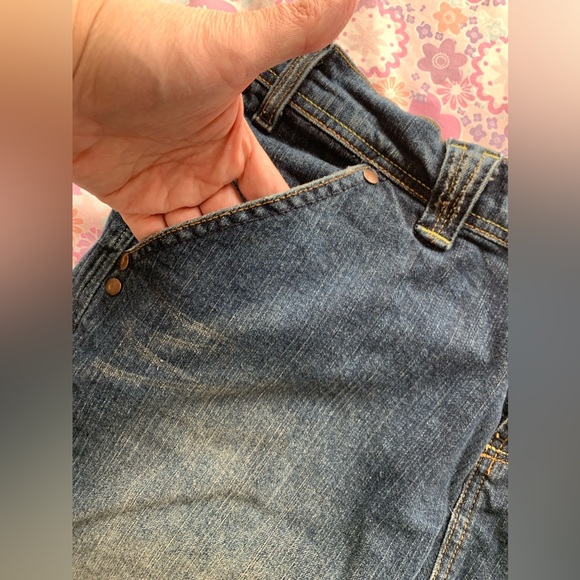 Motherhood maternity denim stretch mini skirt size XL - Picture 7 of 10